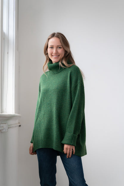 Dog Walker Chunky Cowl Sweater