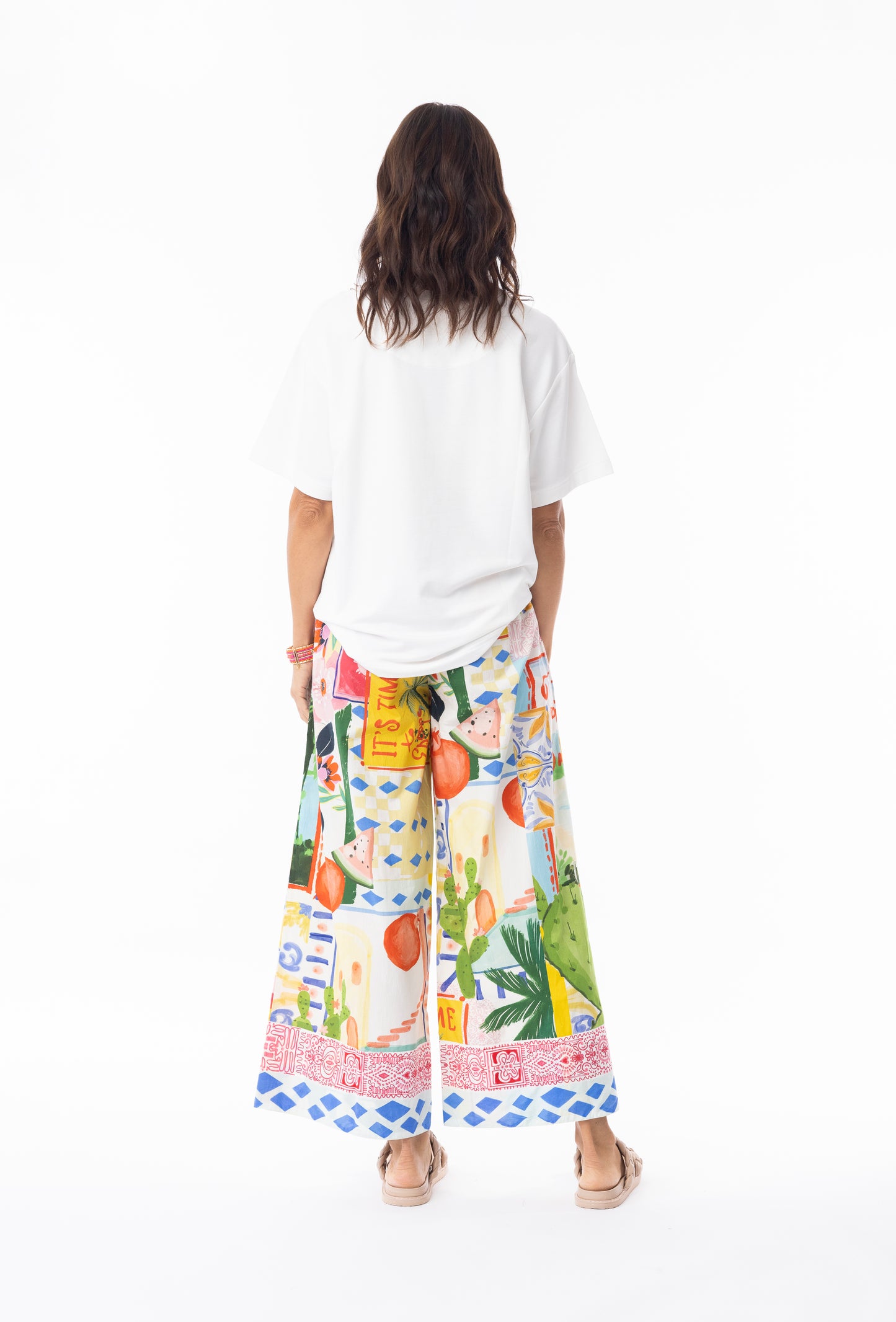 Erica Cactus Linen Pant