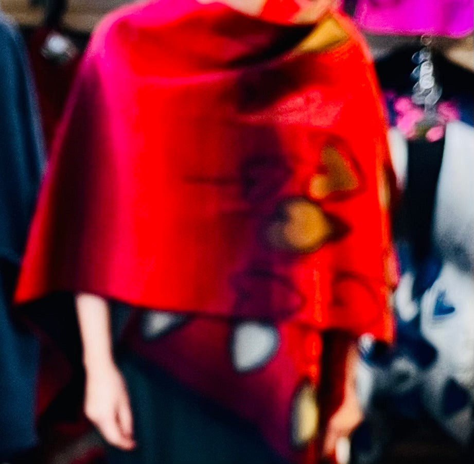 Heart Poncho Wrap - Suttles & Seawinds