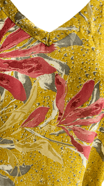 Load image into Gallery viewer, sariKNOTsari  Cotoneaster Sheer Avatar Pure Silk Long Tunic with Side Ties
