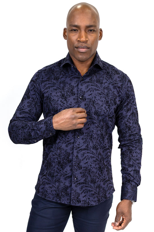 Flocked Sport Shirt