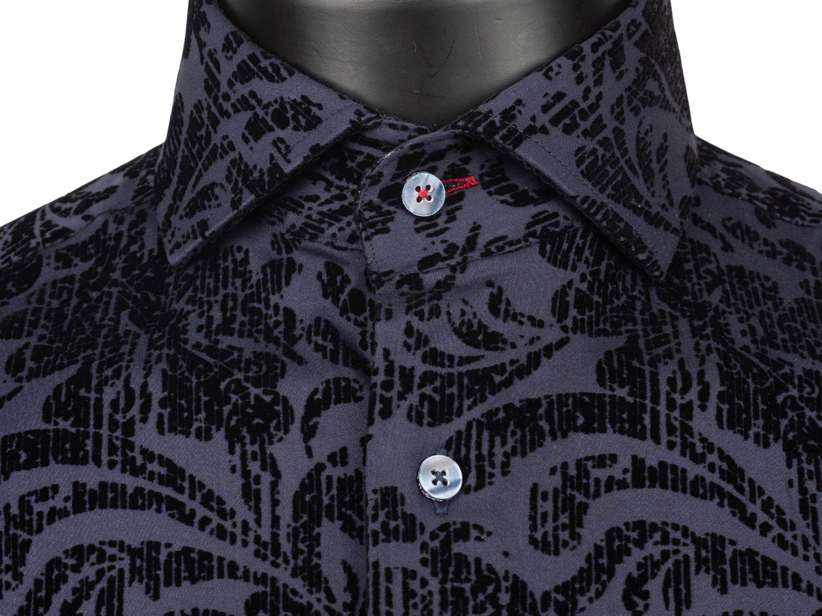 Flocked Sport Shirt
