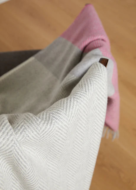 FOXFORD -LILY WOOL & CASHMERE THROW