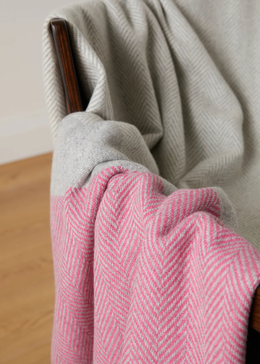 FOXFORD -LILY WOOL & CASHMERE THROW