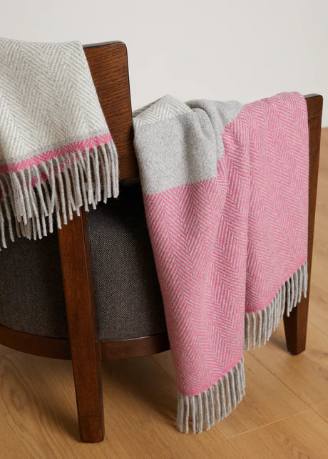 FOXFORD -LILY WOOL & CASHMERE THROW