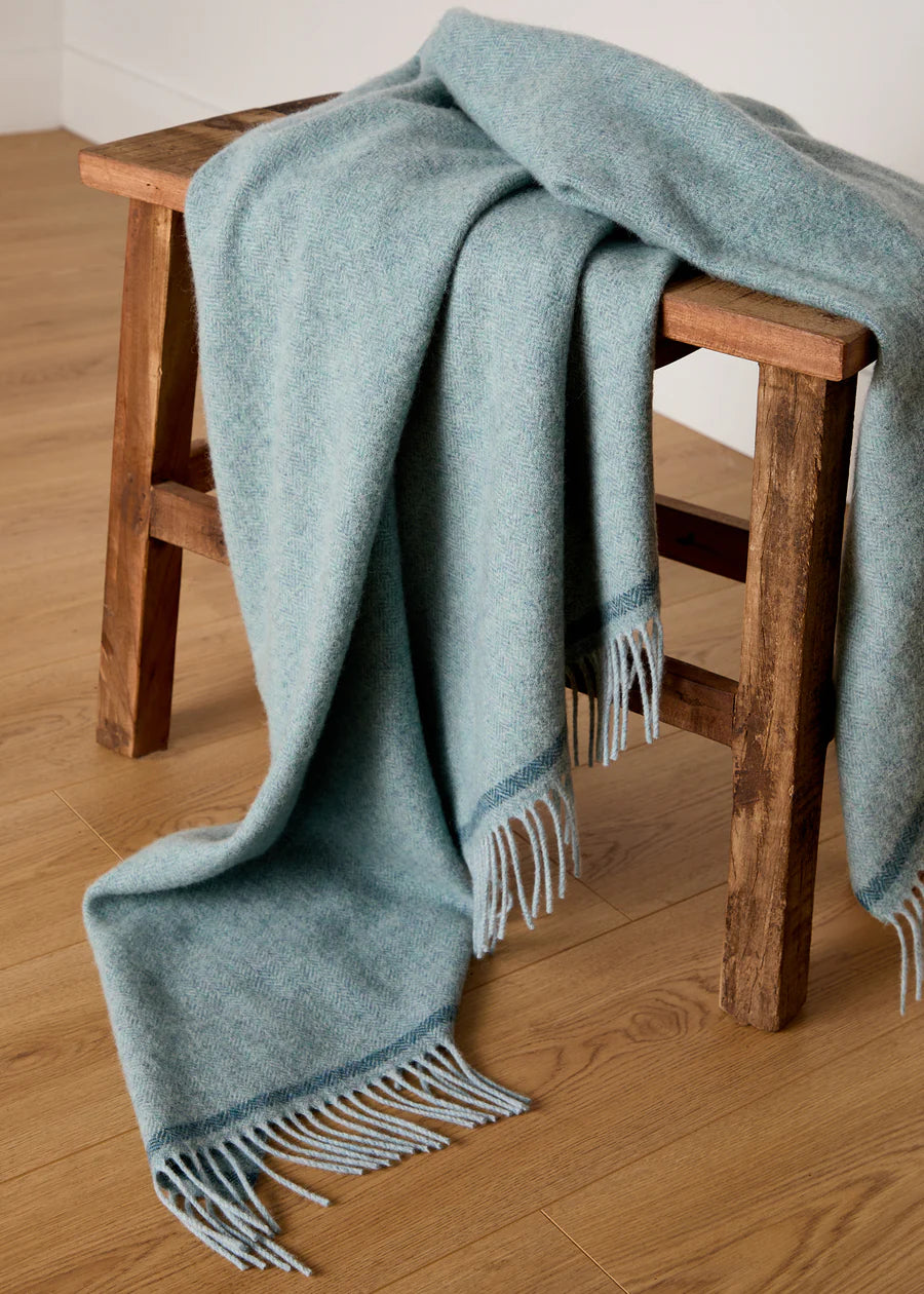 FOXFORD - DUNBRODY LAMBSWOOL THROW