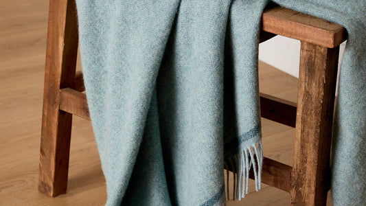 FOXFORD - DUNBRODY LAMBSWOOL THROW