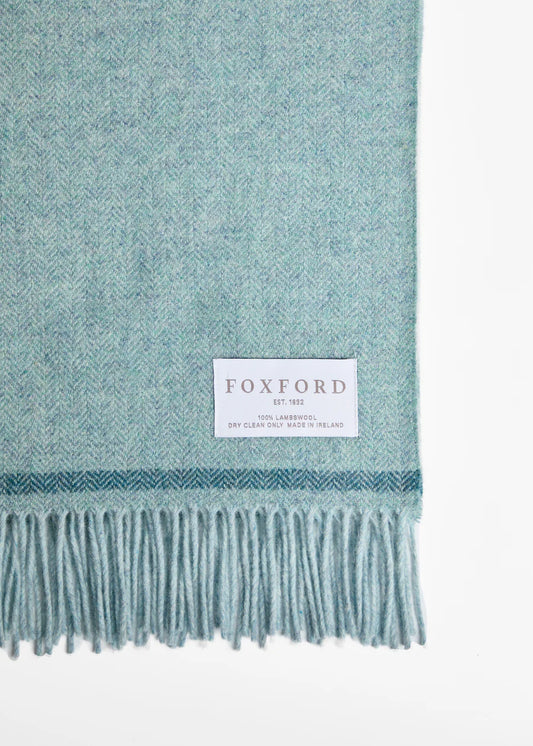FOXFORD - DUNBRODY LAMBSWOOL THROW