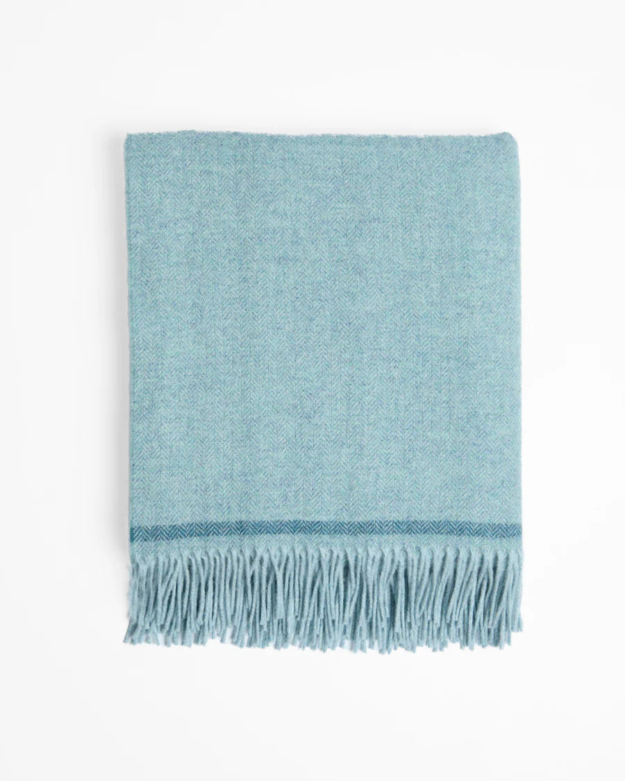 FOXFORD - DUNBRODY LAMBSWOOL THROW