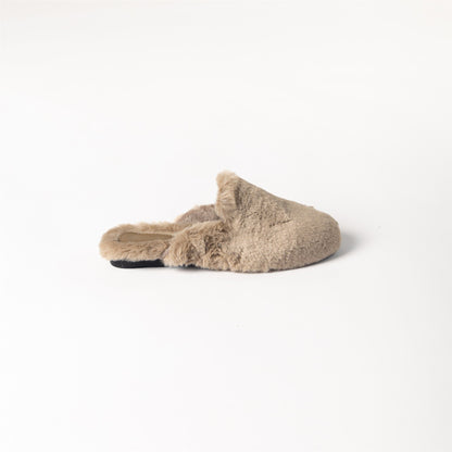 Faux Fur Mule