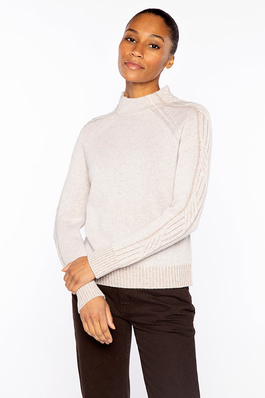 KINROSS - PLEATED CABLE SLEEVE FUNNEL