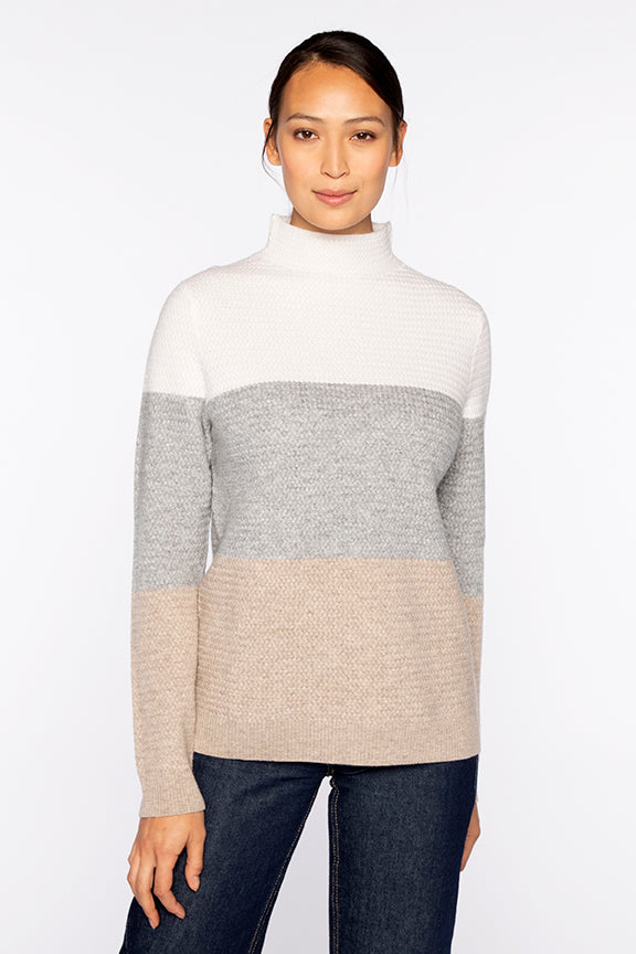 KINROSS- TEXTURED COLORBLOCK FUNNEL