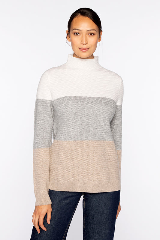 KINROSS- TEXTURED COLORBLOCK FUNNEL