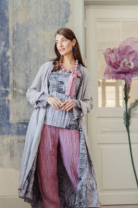 GRIZAS - FLARED LINED DUSTER