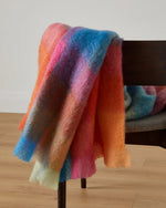 Load image into Gallery viewer, FOXFORD - COLOUR BLOCK MOHAIR THROW
