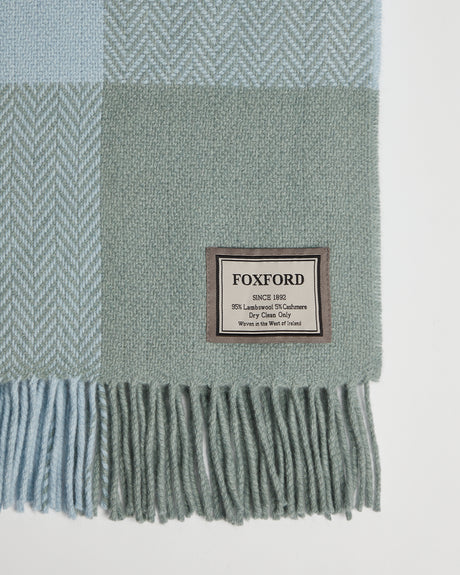 FOXFORD - TARA CASHMERE AND WOOL THROW