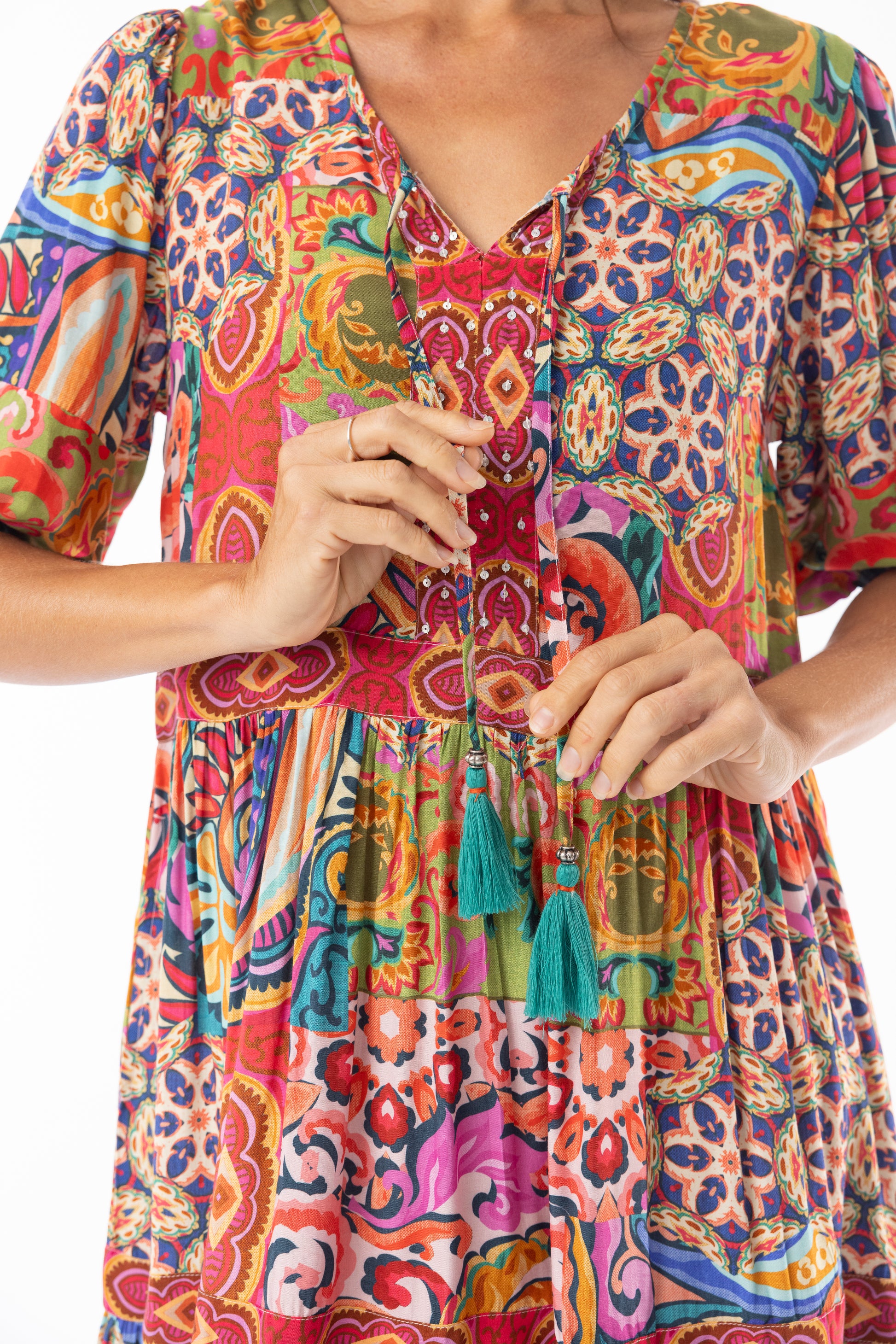 Francesca Boho Dress - Suttles & Seawinds