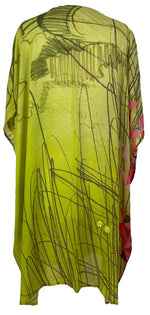 Load image into Gallery viewer, sariKNOTsari  PRG6639 Sheer Avatar Pure Silk Midi Length Kaftan
