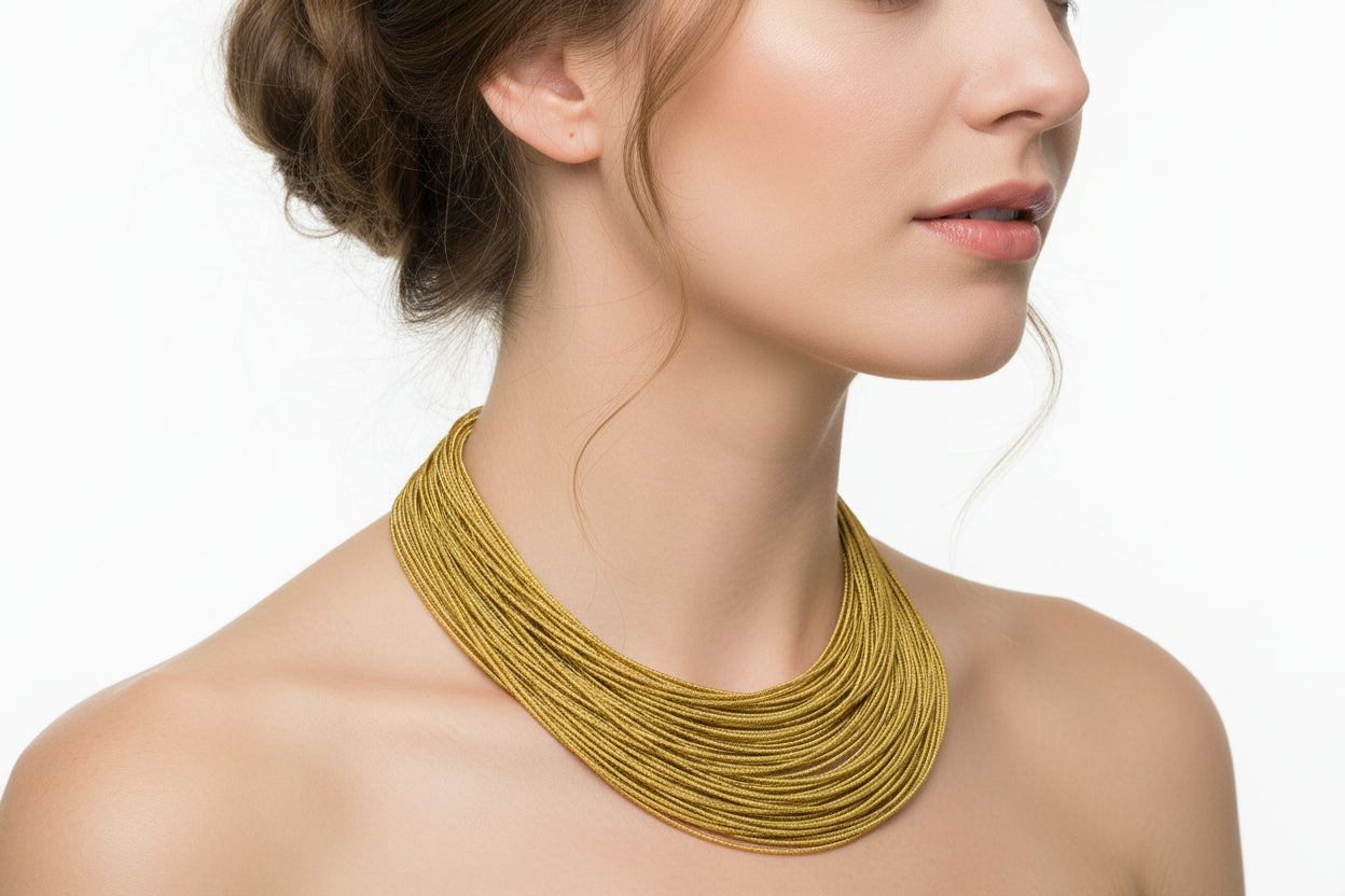 ZENZII- LAYERED ROPE NECKLACE