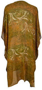 Load image into Gallery viewer, sariKNOTsari  PRG6621 Sheer Avatar Pure Silk Midi Length Kaftan
