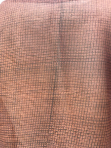sariKNOTsari  PRG4178 Sheer Avatar Pure Silk Boxy Top