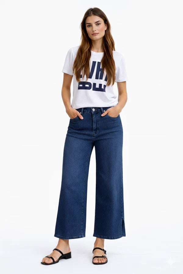 PREMIUM WIDE LEG GAUCHO JEAN