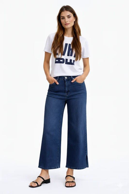 PREMIUM WIDE LEG GAUCHO JEAN