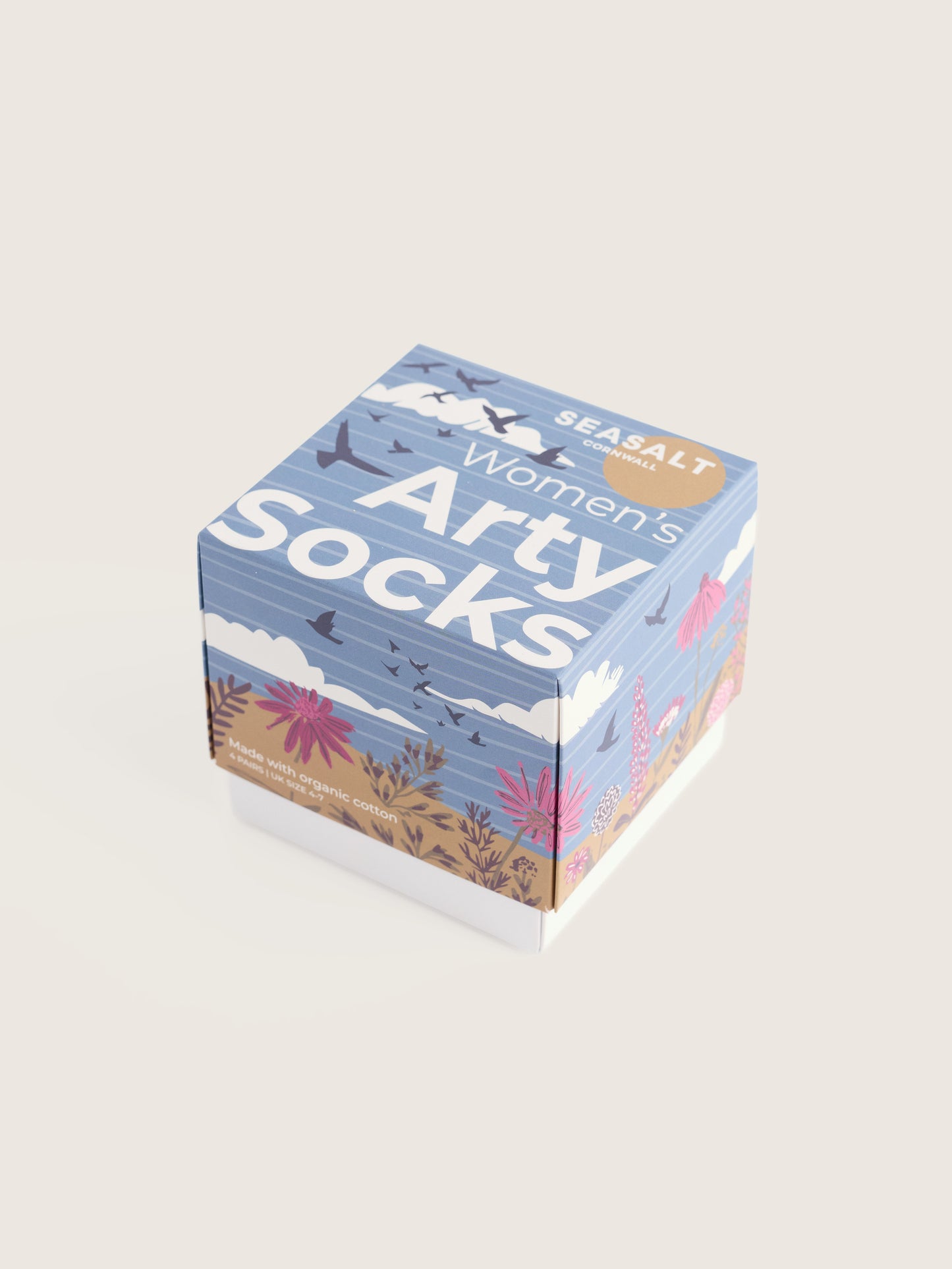 Giftbox of 4 Women's Arty Socks