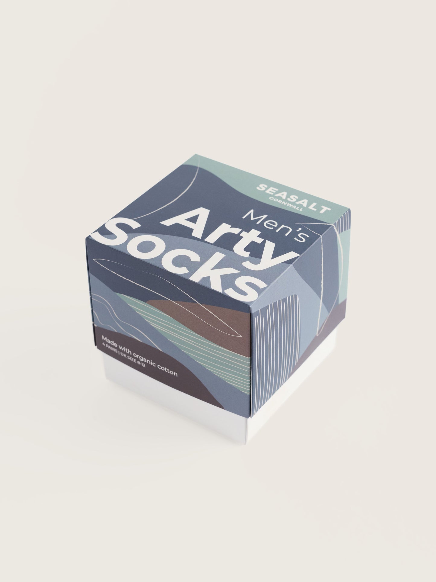 Gift Box of 4 Mens Arty Socks