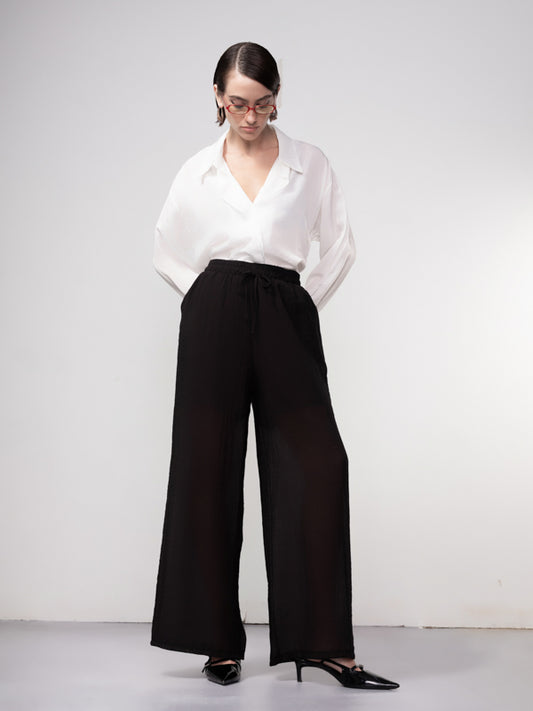 CRINKLE GEORGETTE PANT