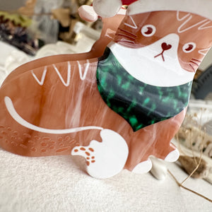 PIKA & BEAR - FESTIVE CAT