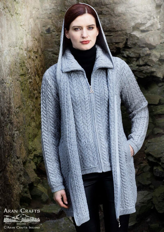 ARAN CRAFTS - DOUBLE ZIP COAT