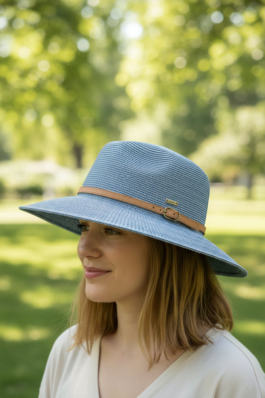 WOMENS LESLIE WIDE BRIM HAT