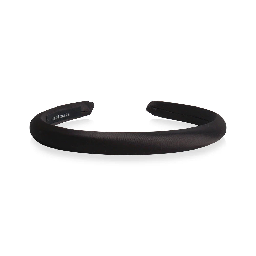Premium Silk Satin Slim Headband - Suttles & Seawinds