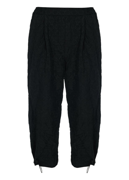 Black pants on a white background