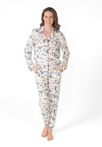 Load image into Gallery viewer, LATTE LOVE - NOTCH COLLAR PAJAMA SET
