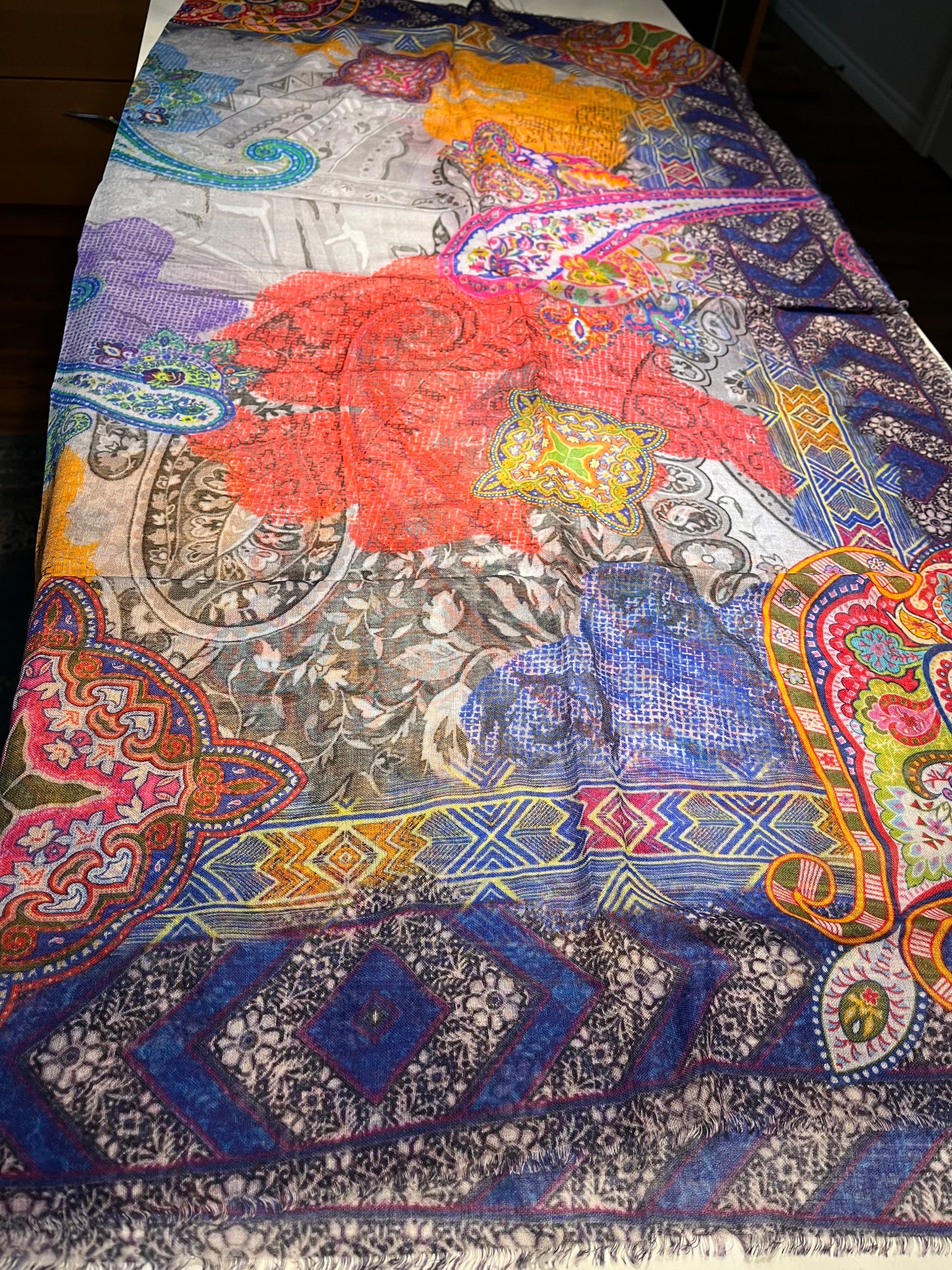 RADIANCE - WOOL & SILK SQUARE SCARVES