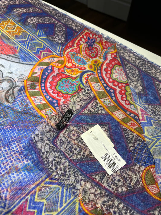 RADIANCE - WOOL & SILK SQUARE SCARVES