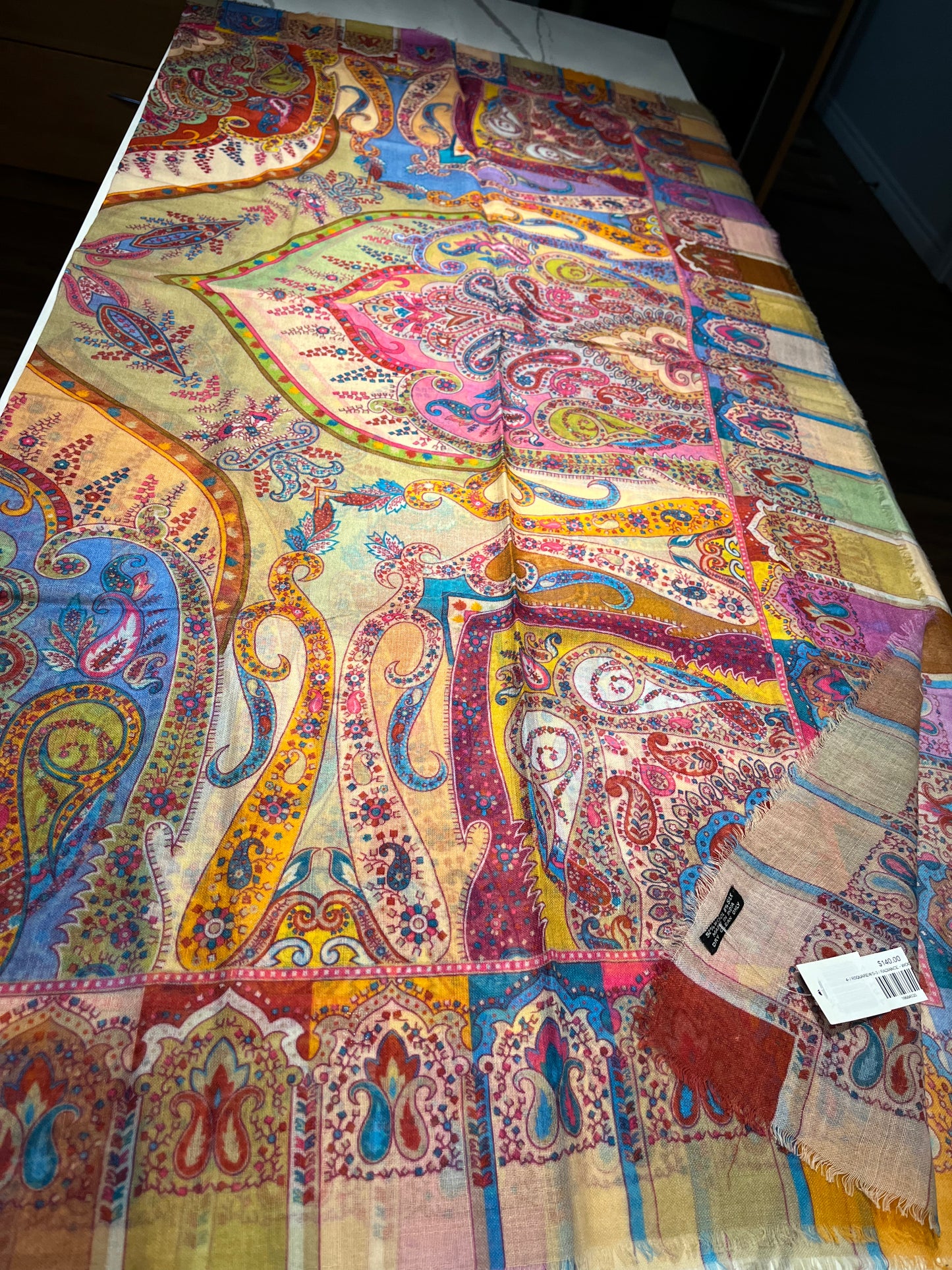 RADIANCE - WOOL & SILK SQUARE SCARVES