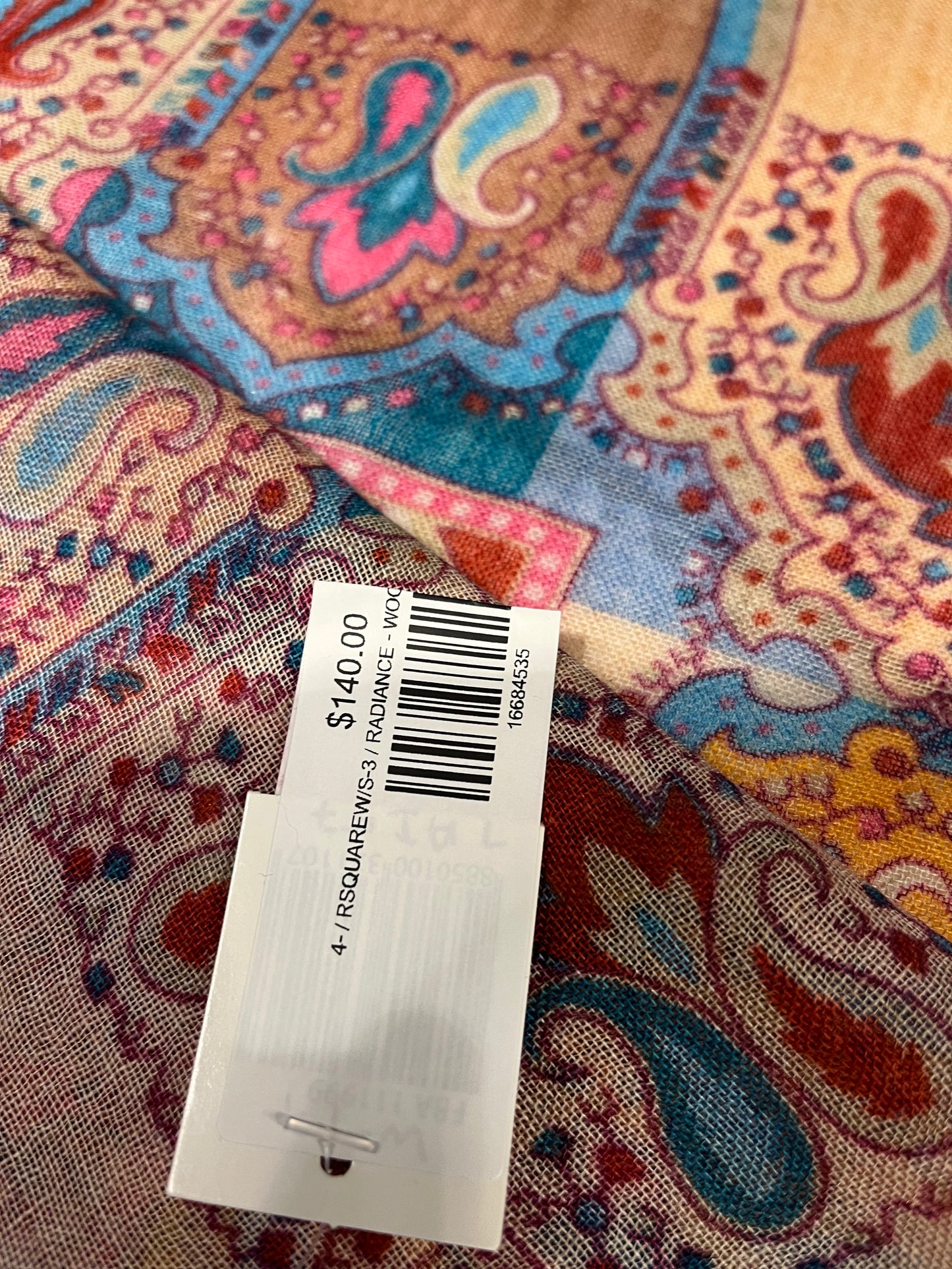 RADIANCE - WOOL & SILK SQUARE SCARVES