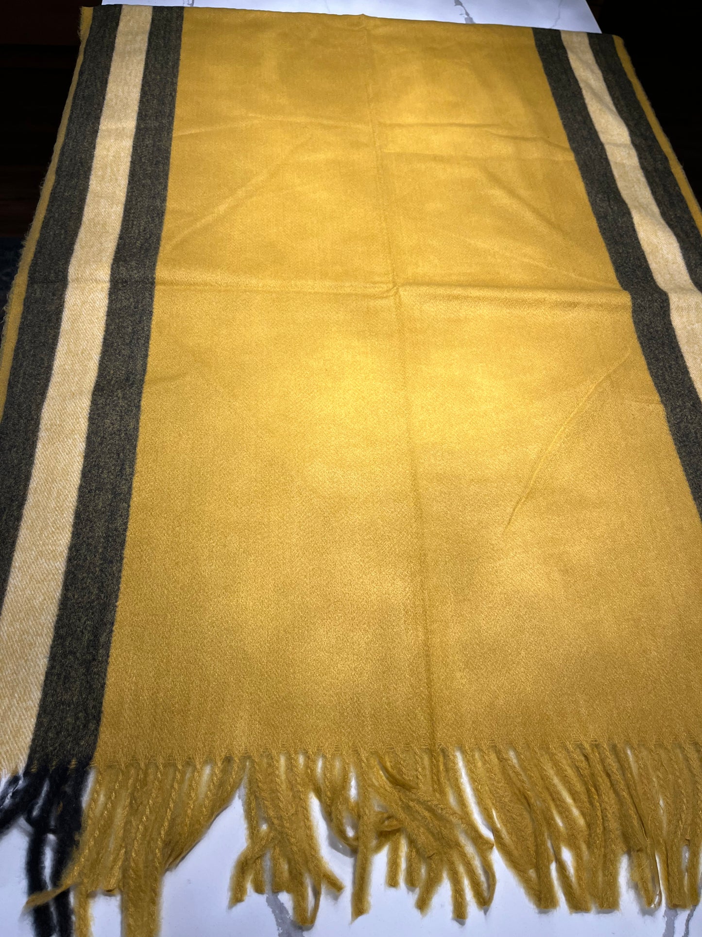 RADIANCE - CASHMERE GUCCIESQUE SCARF