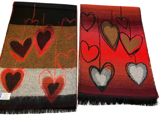 PARSLEY & SAGE - HEART SCARF