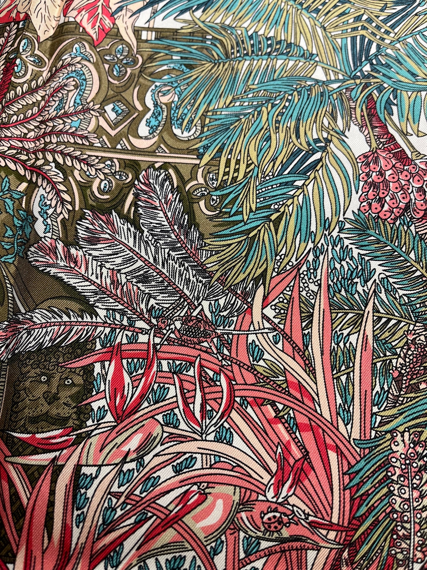 SUMMER BOTANICALS SILK SCARF -670155743