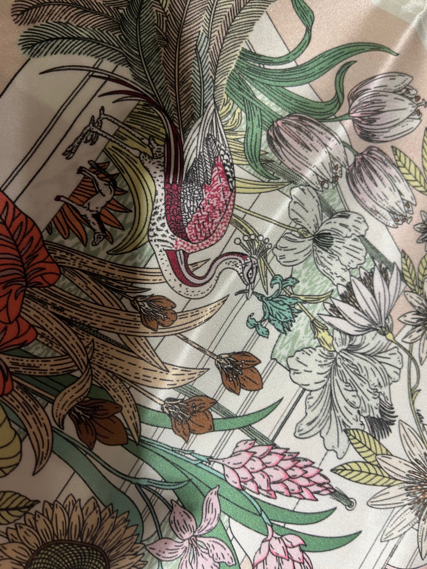 Fantasy Animals at Bathtime Scarf