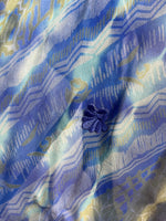 Load image into Gallery viewer, sariKNOTsari  PRG7219 Sheer Avatar Pure Silk Capelet Poncho
