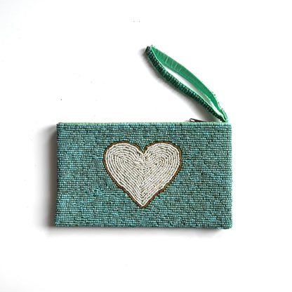 Hand Beaded Clutch Purse - Suttles & Seawinds