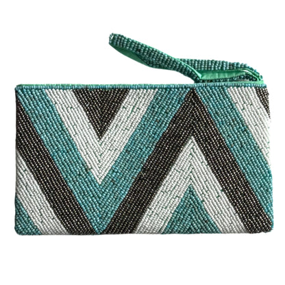 Hand Beaded Clutch Purse - Suttles & Seawinds