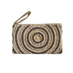 Load image into Gallery viewer, SUZIE BLUE -HAND BEADED CLUTCH PURSE

