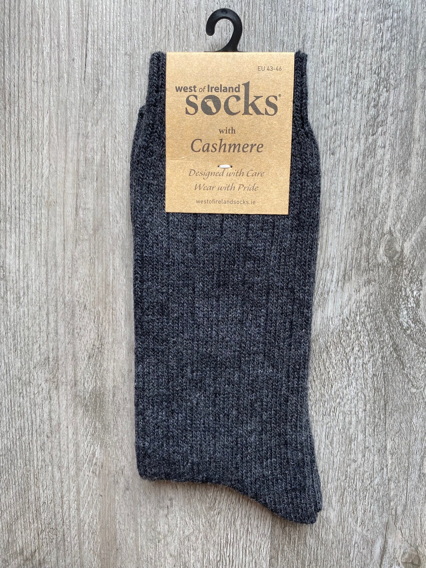 WEST OF IRELAND - CASHMERE BLEND MENS SOCK