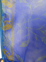 Load image into Gallery viewer, sariKNOTsari  PCH6901 Very Sheer Avatar Pure Silk Kimono-Sleeved Jacket with Belt
